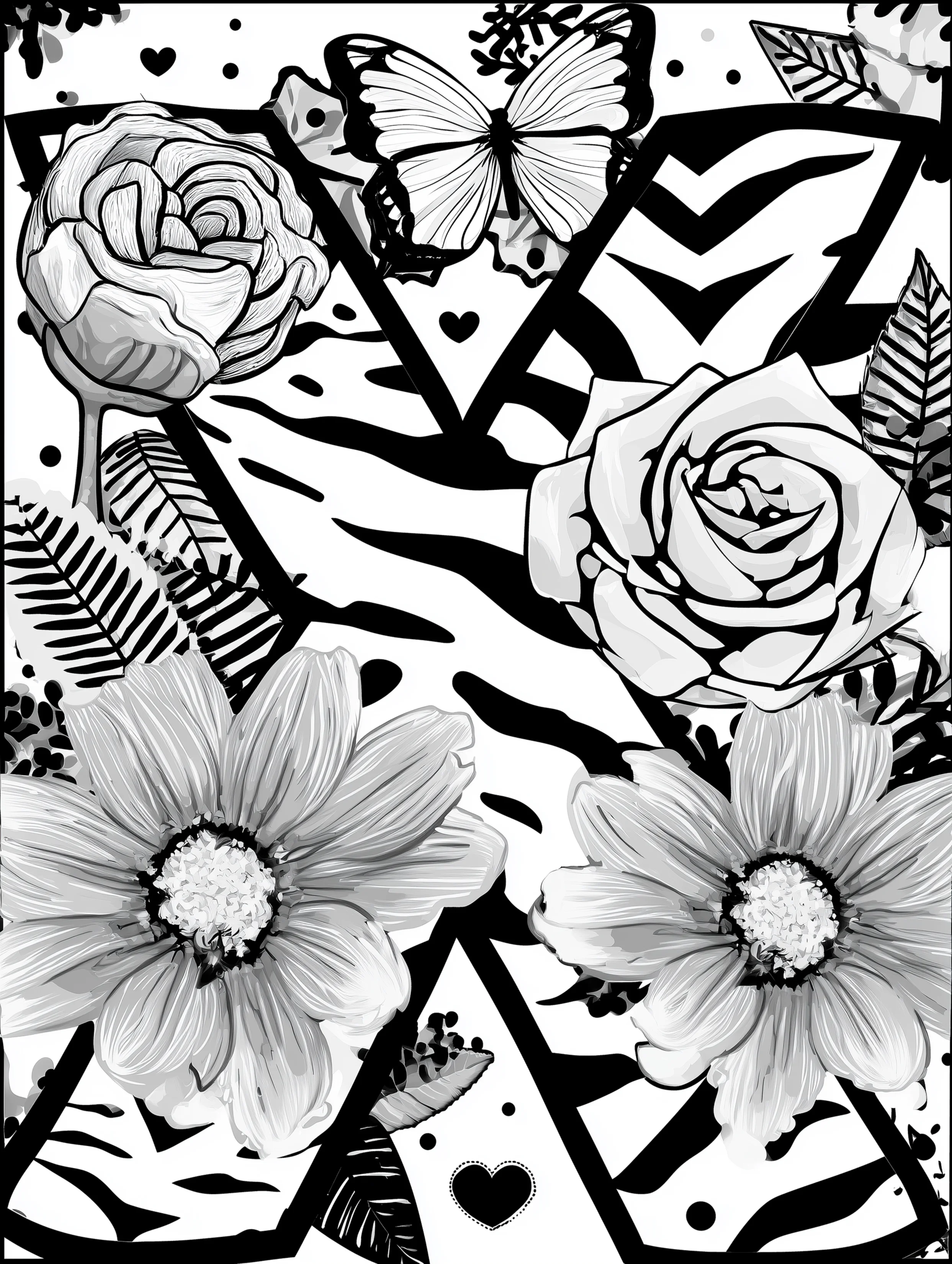 Free printable letter coloring page for adults featuring the letter X